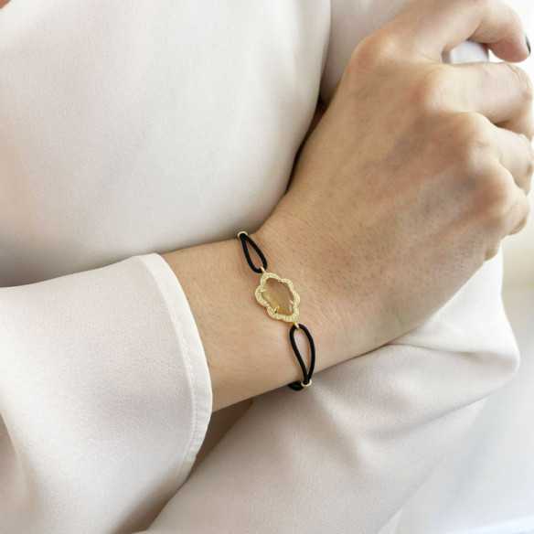 Armband Cytrino und Diamant Nube neue Welle - Steine Farbarmbänder
