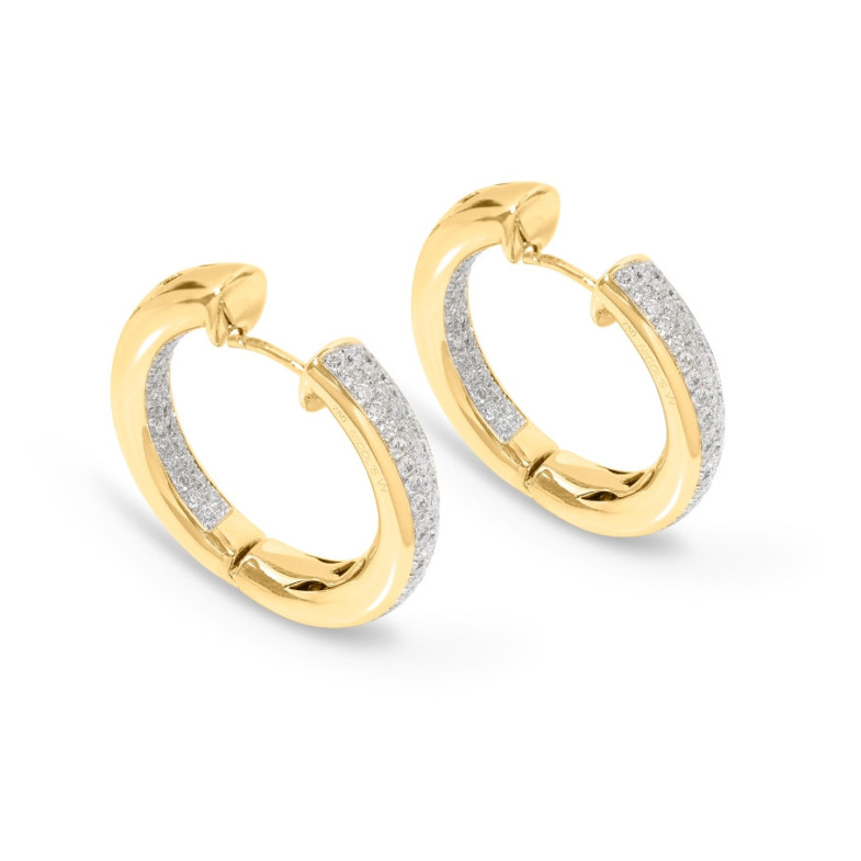 Pendientes Aro Criolla Diamond Classic - Bijoux élevés