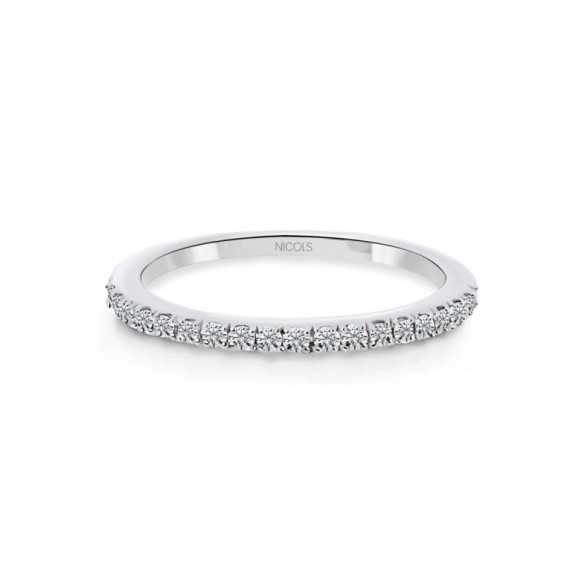 Anello di diamante di Azalea 0.17 - Alleanze luminose