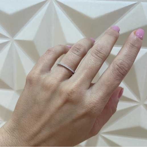 AZALEA Diamond Ring 0.17 - Brilliant Cut Wedding Ring 2