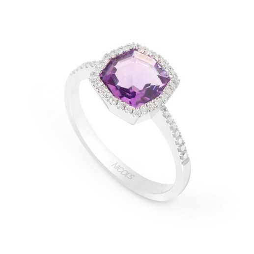 Anillo Diamantes Colorfull - diseños modernos