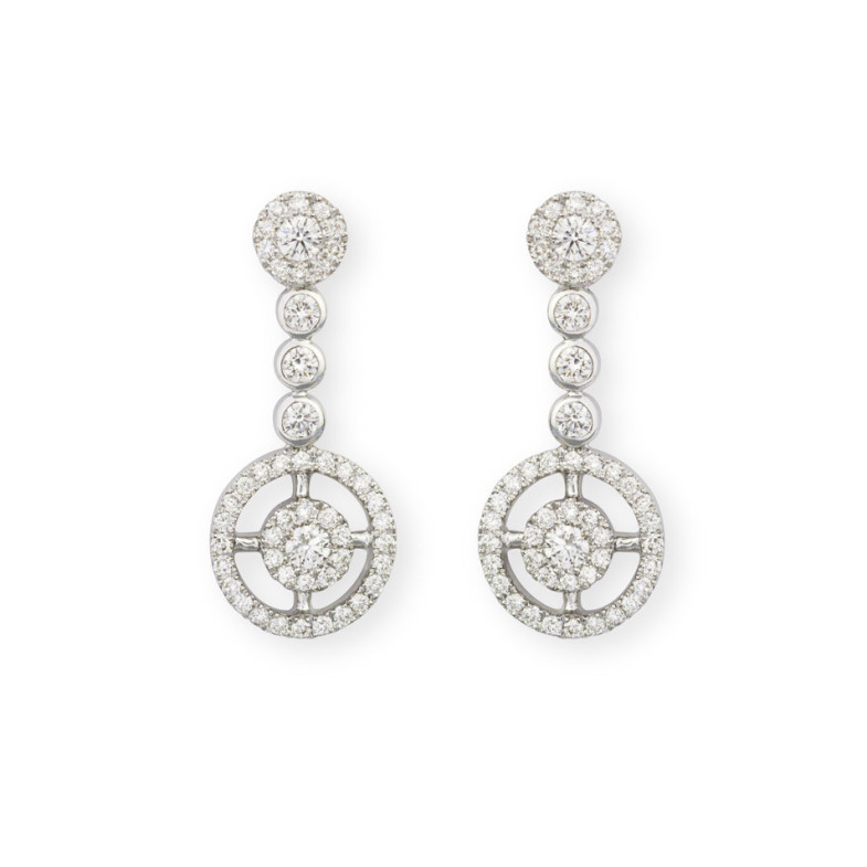 Pendientes Diamantes Chic - Pendientes de Novia