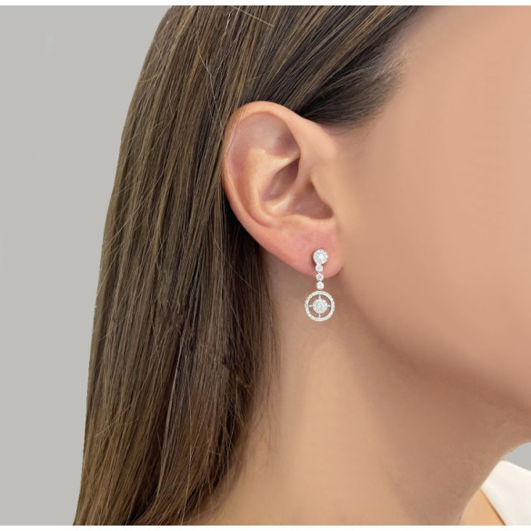 Pendientes Diamantes Chic - Pendientes de Novia