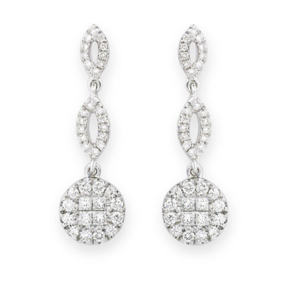 Pendientes Diamantes Chic - Boucles d'oreilles mariées