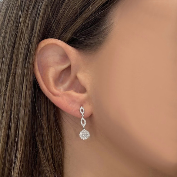 Pendientes Diamantes Chic - Boucles d'oreilles mariées