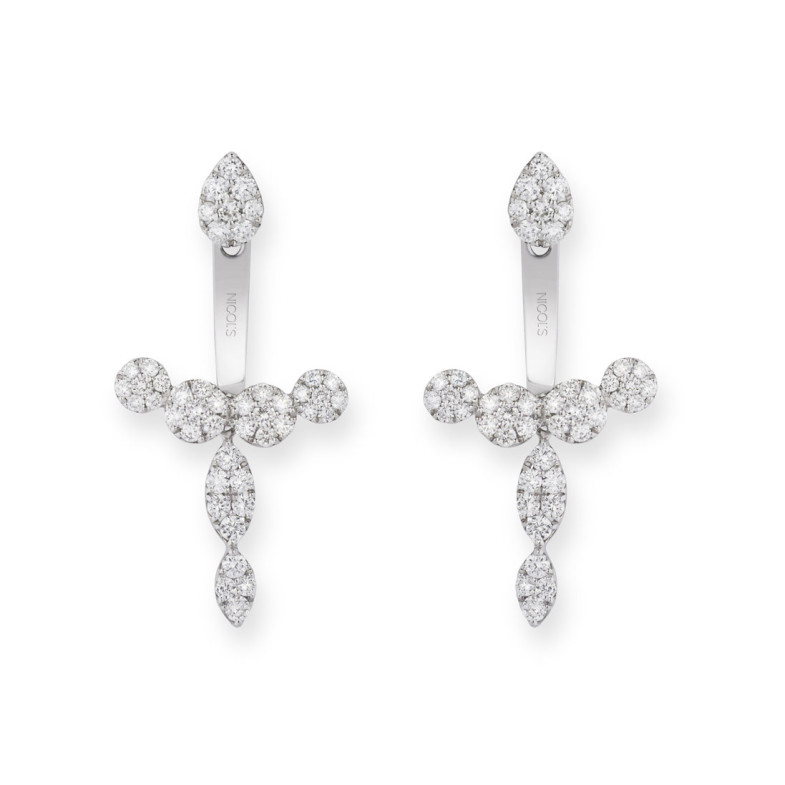 Pendientes Diamantes Ear Jackets - court