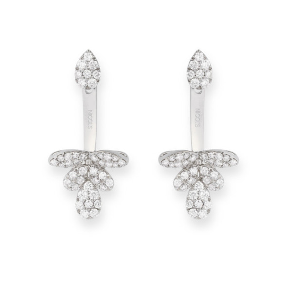 Pendientes Diamantes Ear Jackets - cortos