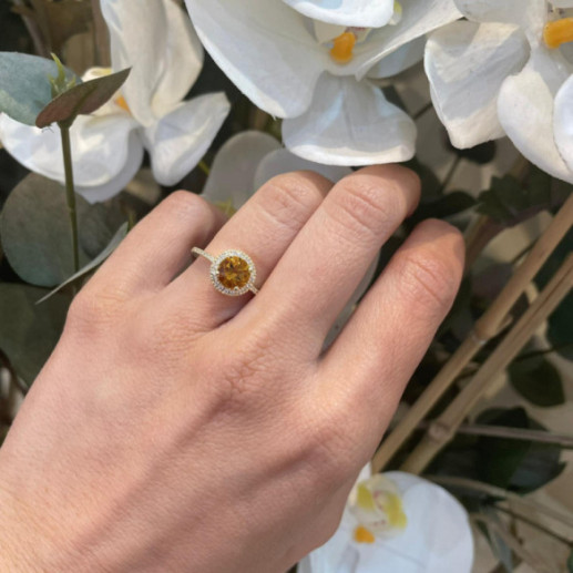 Diamantring Buntbar - vintage-Designs 2