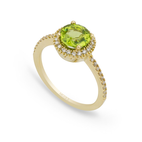 Anillo Diamantes Colorfull - designs vintage