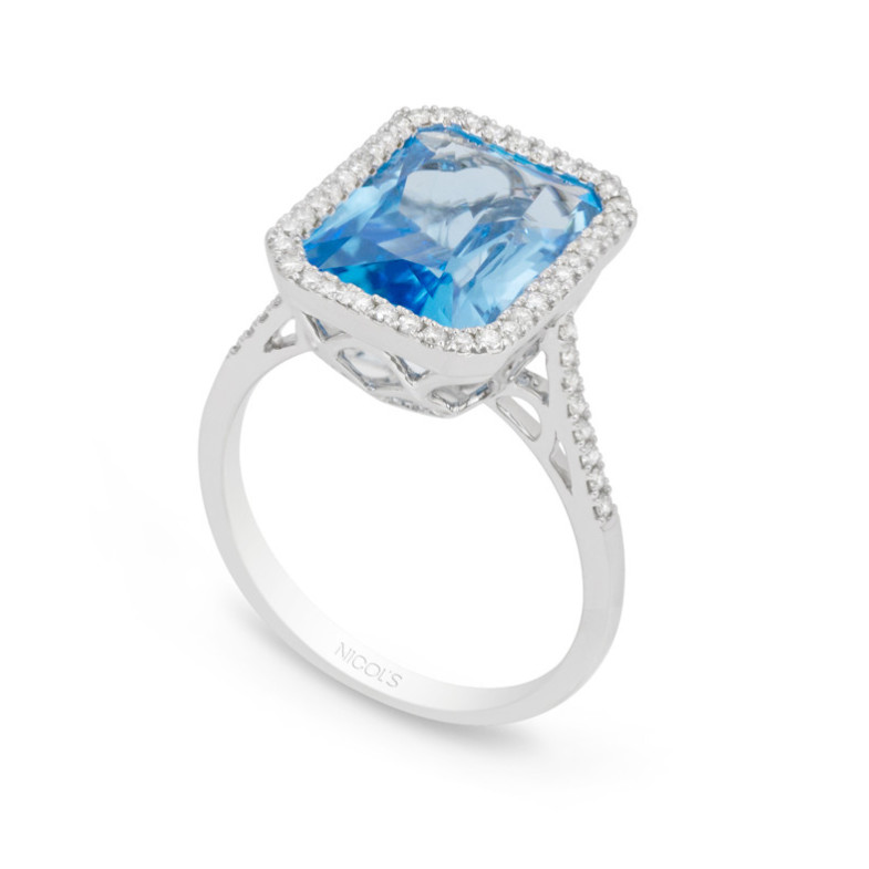 Anillo Diamantes Colorfull Top - designs vintage