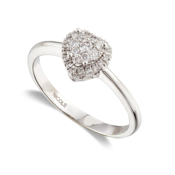 Anillo Diamantes Love Heart - Coeur