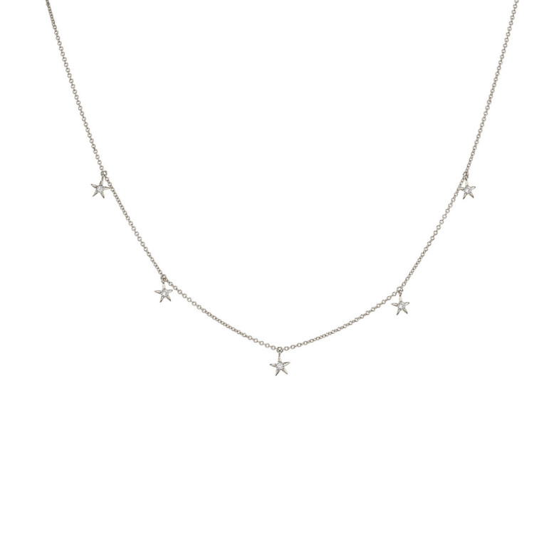 Collar Oro Estrellas Celebrity 108 - Collares de Diamantes