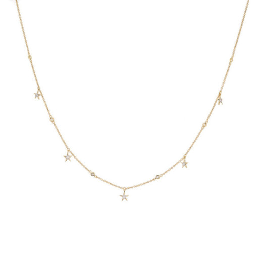 Collar Oro Estrellas Celebrity 108 - Colliers diamant