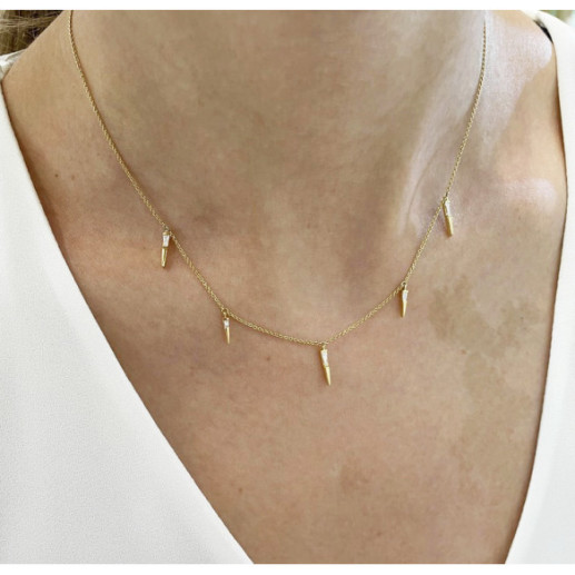 Gold necklace CELEBRITY skewers 108 - Necklaces 2