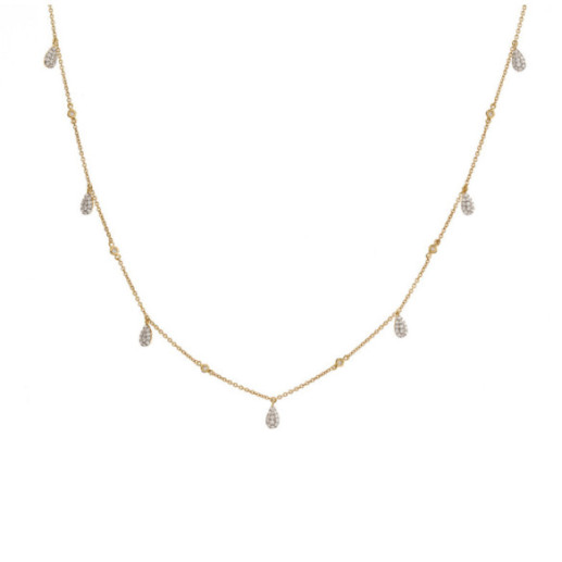 Collar Oro Gotas Celebrity 108 - Colliers diamant