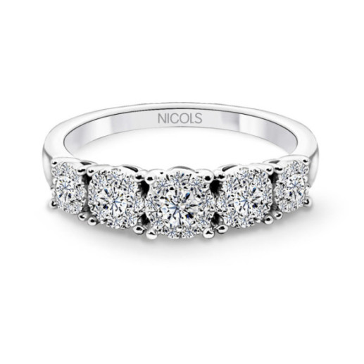 Anillo Eloise Roseton 0.39 - Génial