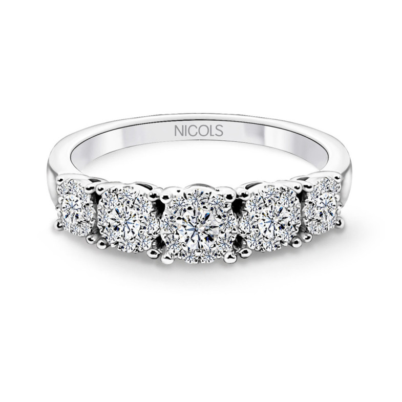 Anillo Eloise Roseton 0.39 - Talla Brillante