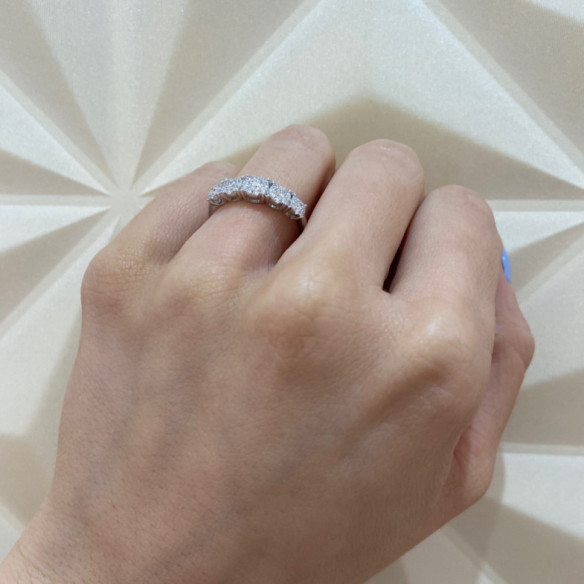 Anello Eloise Roseton 0.39 - Brillante