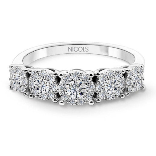 Anillo Eloise Roseton 0.70 - Génial