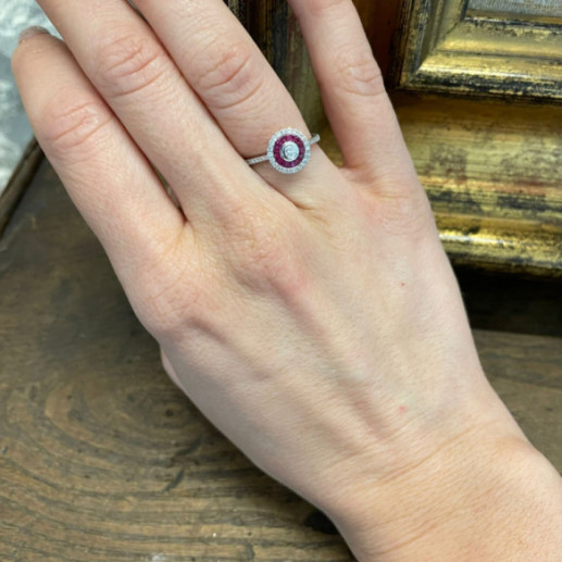 Anillo Ojo De Perdiz Rubi - ANILLOS 2
