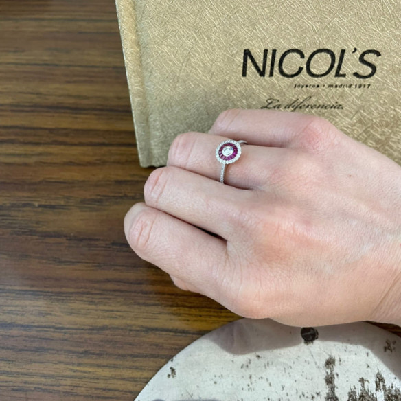 Anillo Ojo De Perdiz Rubi - ANéIS