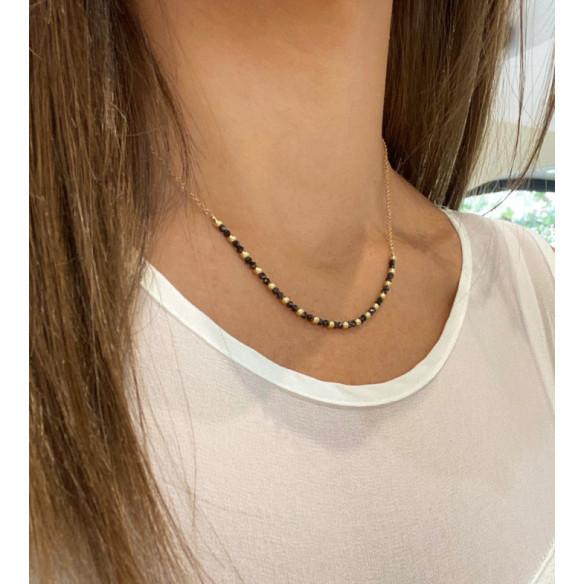 Collar Oro Dark Moon - Collares Otras Piedras de Colores