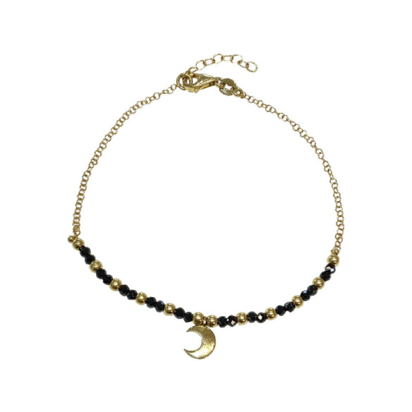 Gold Bracelet DARK MOON - Stones Color Bracelets