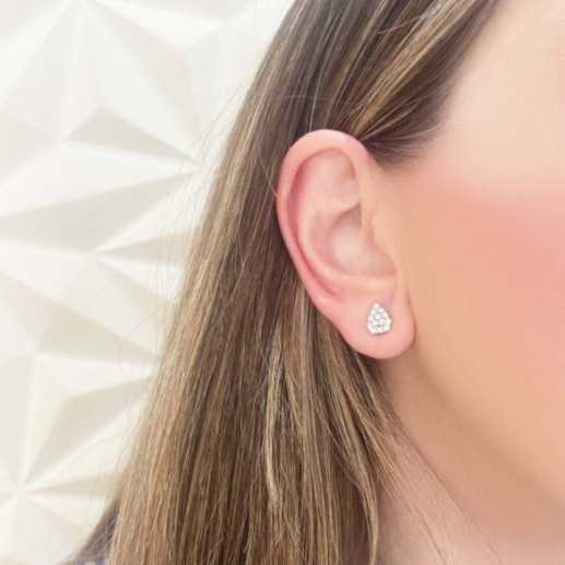 KNOB stud earrings - Bride earrings 2