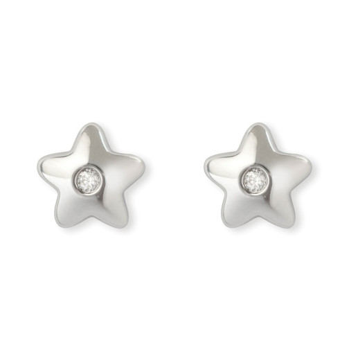 Star diamond stud earrings - Baby Earrings 2