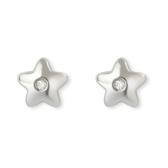 Orecchini con diamanti Star Sleeper - Orecchini per bambini
