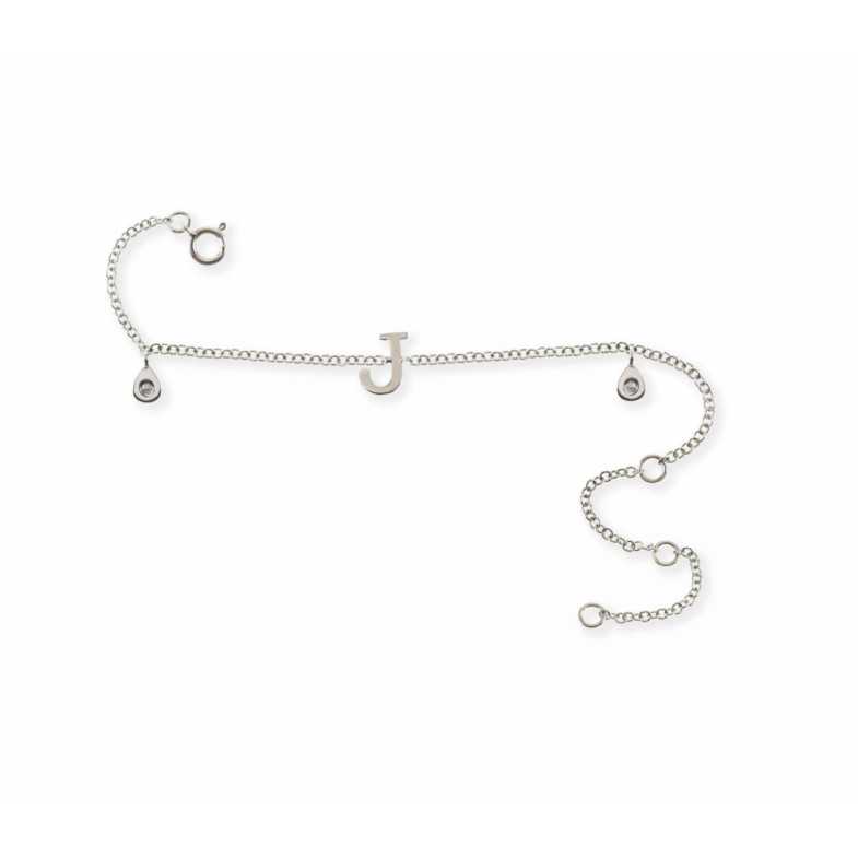 Bracciale originale Letra J Mini Dettagli - Bracciali diamantati