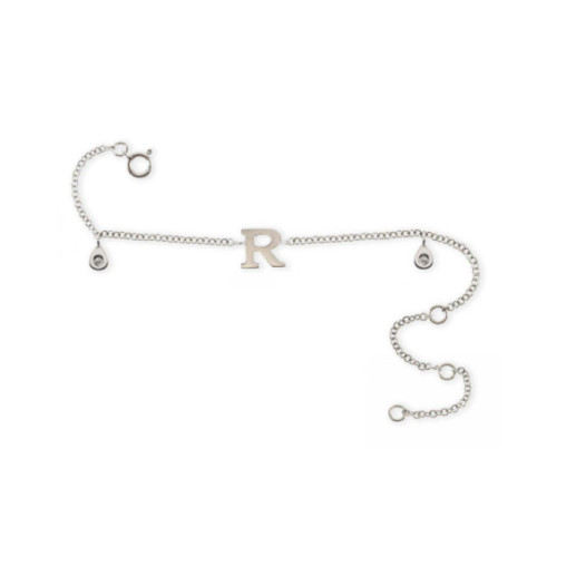 Bracelet initial letter R MINI DETAILS - Diamond bracelets