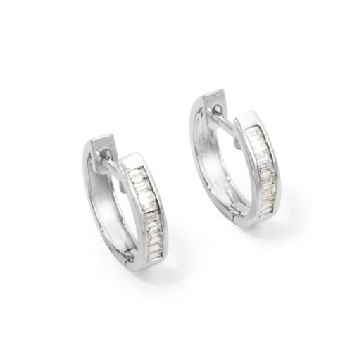Pendientes Diamantes Criolla Baguette - Pendientes de Novia