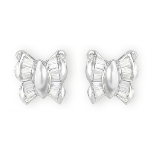 Pendientes Oro Butterfly - Pendientes de Diamantes