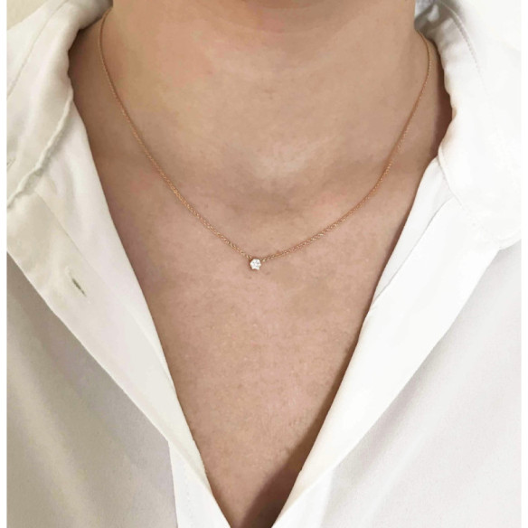 Collar Diamantes Ohmyglam Dot - Colliers diamant