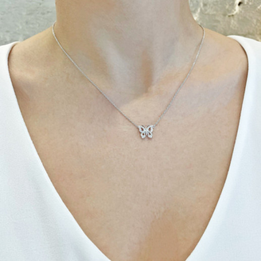 Collar Mariposa Diamantes Nicols - Colliers diamant 2