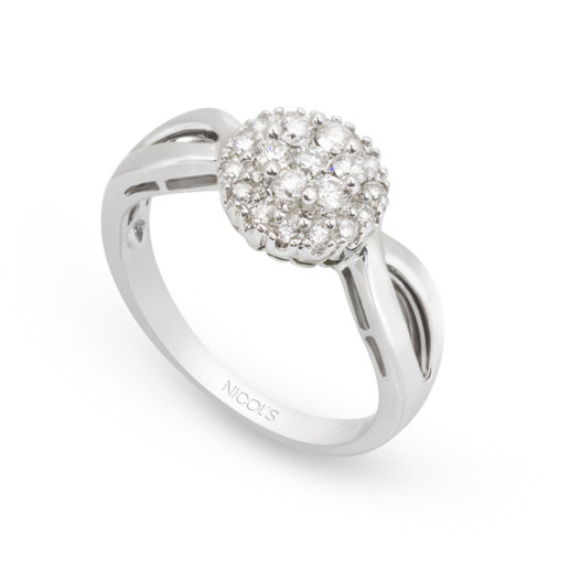 Anillo Diamantes Gardenia 0.38 - Génial
