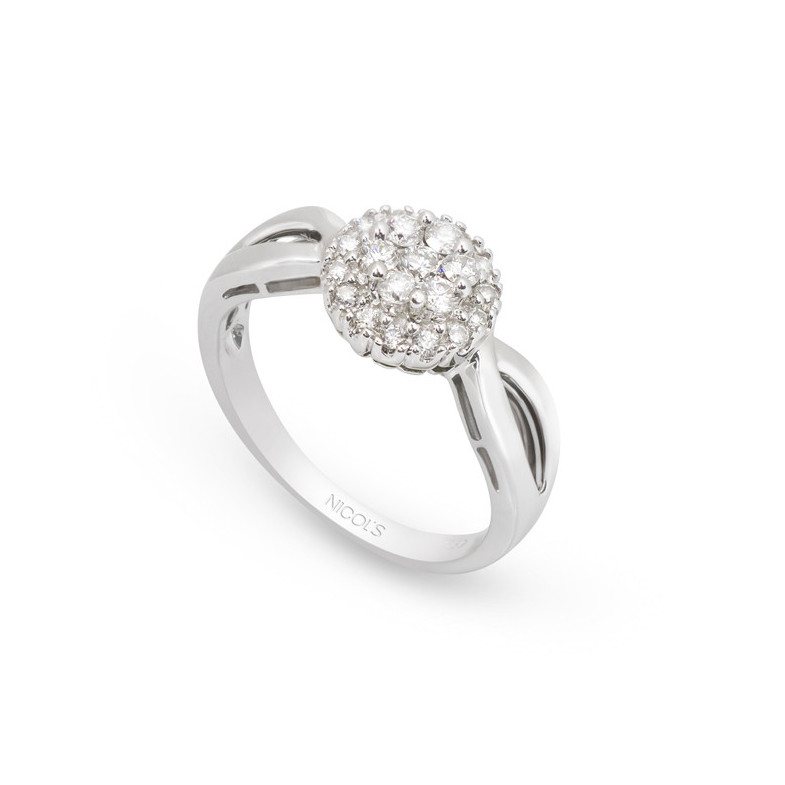 Gardenia Diamante anello 0.38 - Brillante