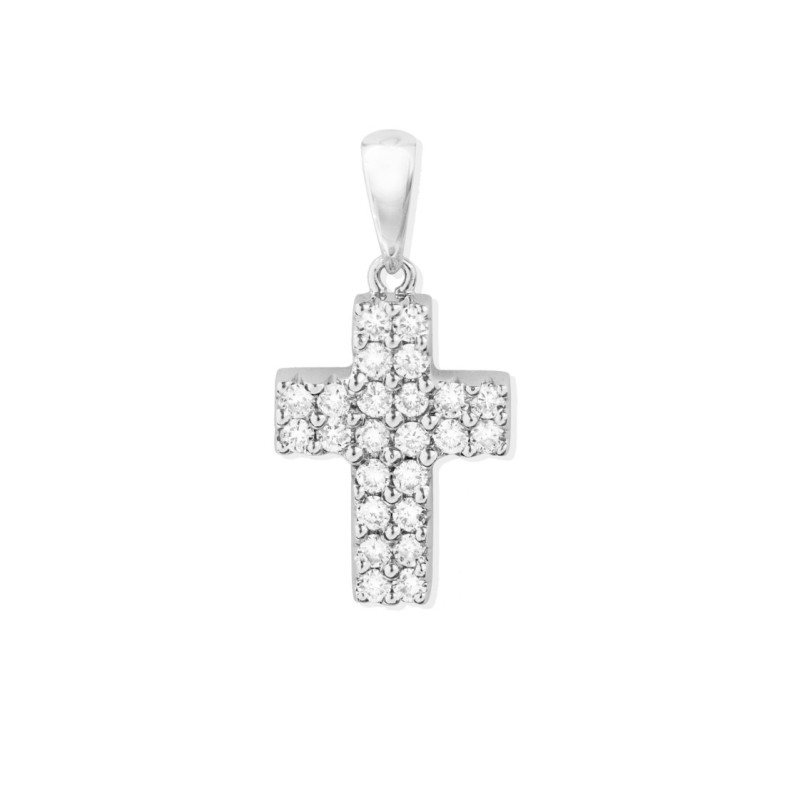 Cruz Diamantes Doble Catholic Sign - Cruces de Diamantes