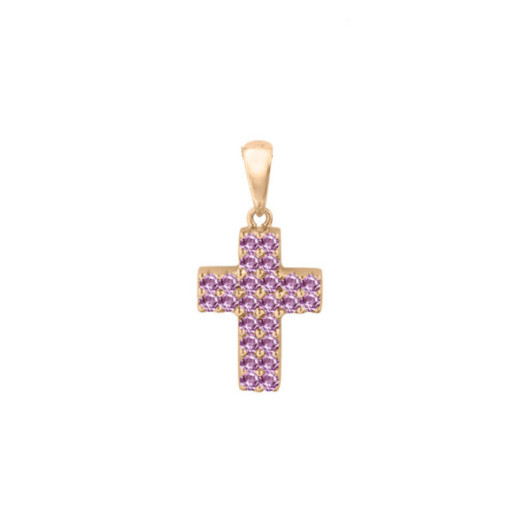Cruz Amatistas Doble Catholic Sign - Kreuze 2