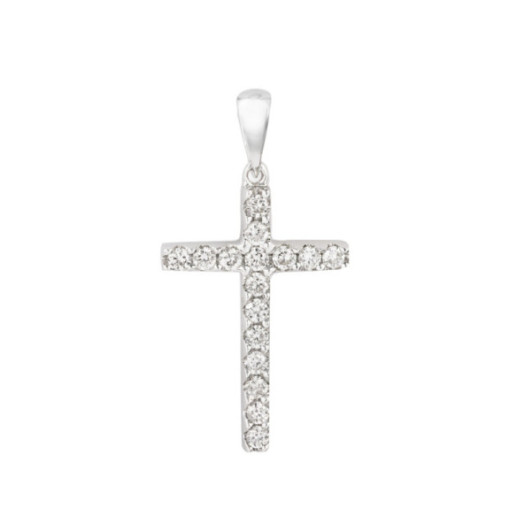 Segno cattolico Diamond croce - Croci di diamante