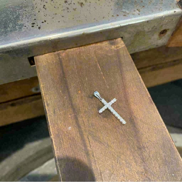 Cruz Diamantes Catholic Sign - Croix de diamant