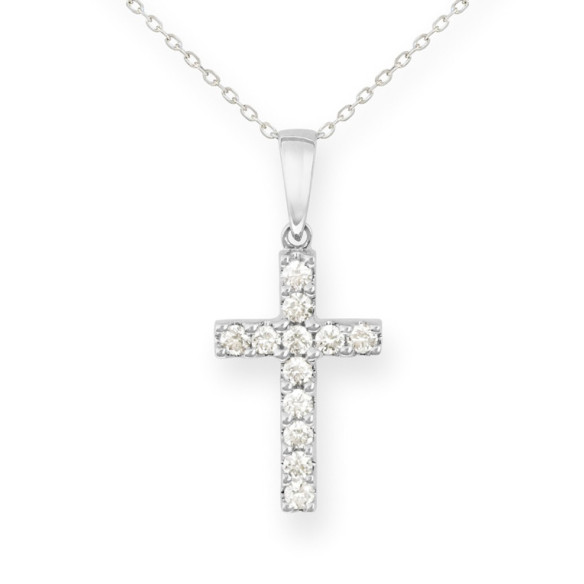 Cruz Diamonds CATHOLIC SIGN - Diamond Crosses