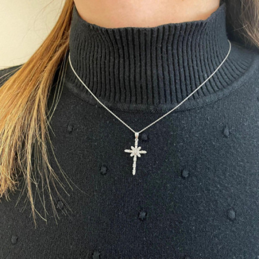Cruz Diamonds CATHOLIC SIGN - Diamond Crosses 2
