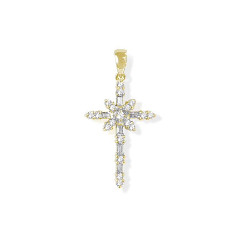 Cruz Diamantes Aspa Catholic Sign - Cruces de Diamantes