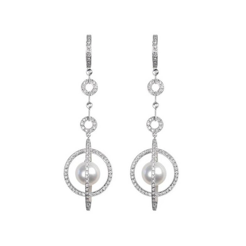 Pendientes Novia Perla Lady Pearls - Boucles d'oreilles perles