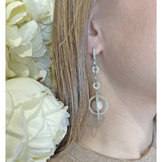 Pendientes Novia Perla Lady Pearls - Pendientes de Perlas 2