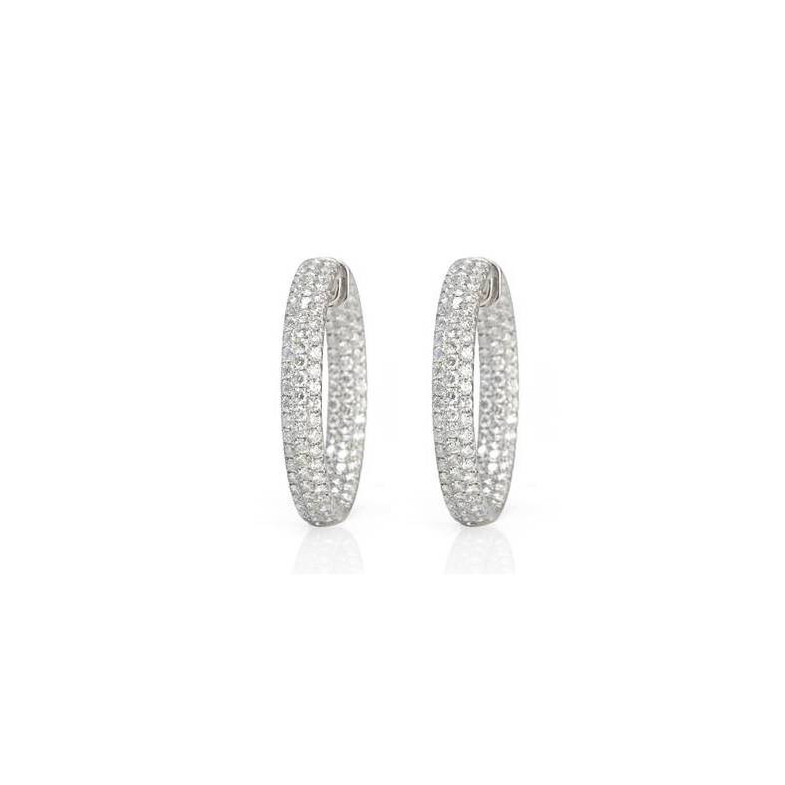 Pendientes Diamond Classic - Bijoux élevés