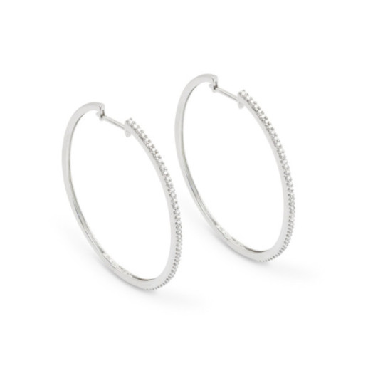Pendientes Aro Oval Oro Hoop - Pendientes de Novia