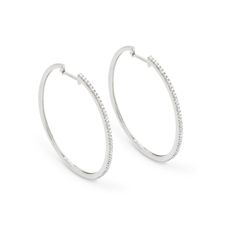Pendientes Aro Oval Oro Hoop - Pendientes de Novia